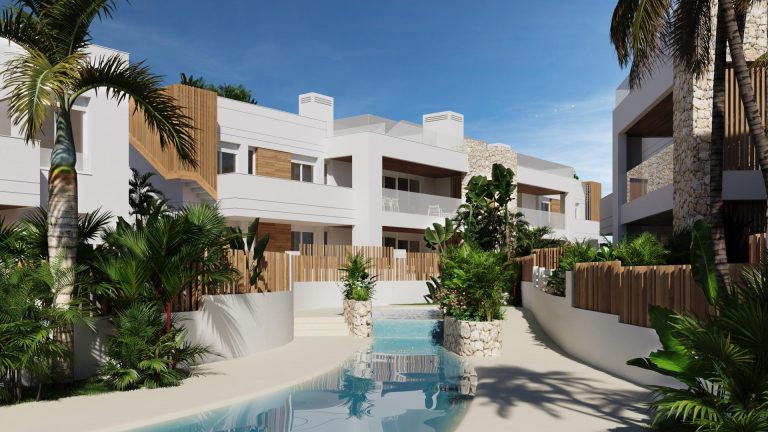 Nowe wille i bungalowy zaledwie 250 metrów od plaży w Mar de Pulpí