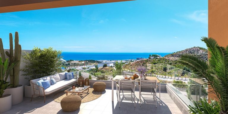 Nowe domy szeregowe i domy bliźniacze w La Cala de Mijas