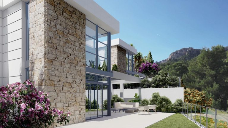 Nowe wille budowlane w Polop, Alicante