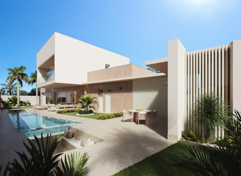 Luksusowe, nowo wybudowane wille z widokiem na morze w Dehesa de Campoamor, południowa Costa Blanca
