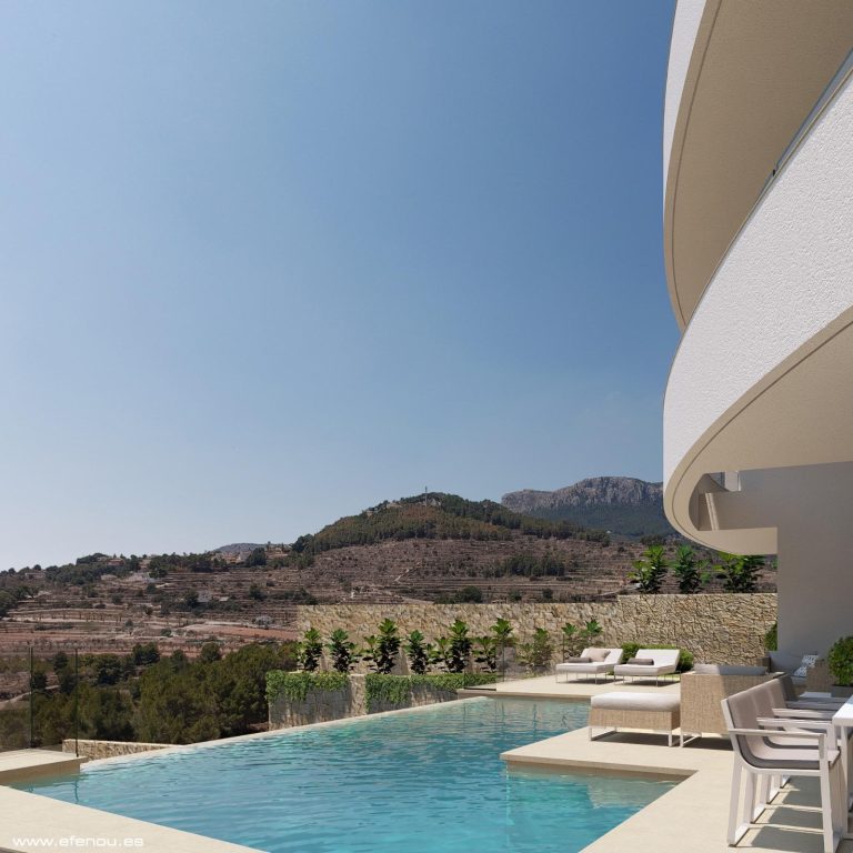 Luksusowa willa z widokiem na morze w Calpe – nowoczesna elegancja i wspaniałe widoki