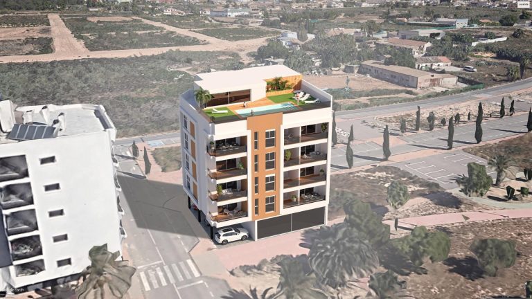 Apartamenty z licencją turystyczną w nowym budynku w pobliżu plaży w Lo Pagan San Pedro del Pinatar