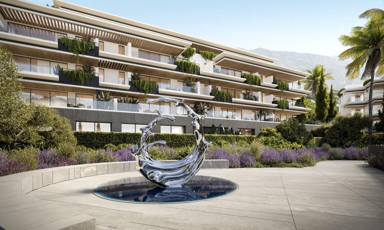 Luksusowe nowe rezydencje z panoramicznym widokiem na morze w Buenavista, Mijas – Costa del Sol