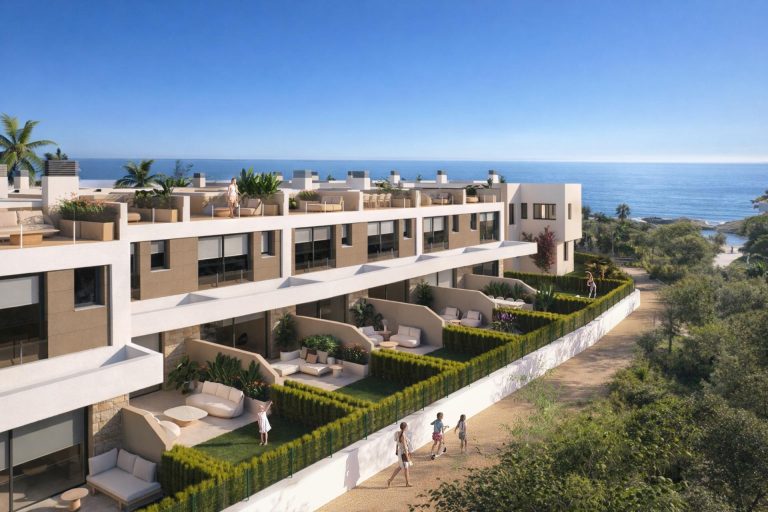 Ekskluzywne domy w pierwszej linii plaży w El Campello na Costa Blanca