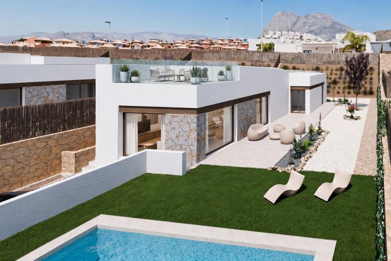 Ekskluzywne, nowoczesne wille z panoramicznym widokiem w Balcon de Finestrat na północnym wybrzeżu Costa Blanca