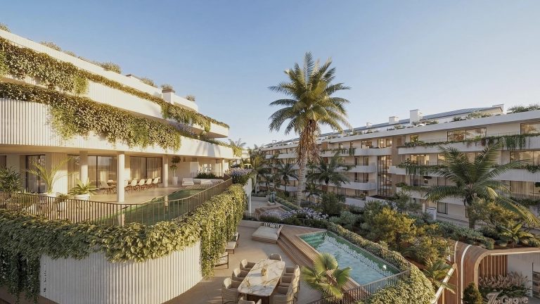Luksusowe apartamenty w nowym budynku w zachodniej części Marbelli z udogodnieniami w stylu kurortowym