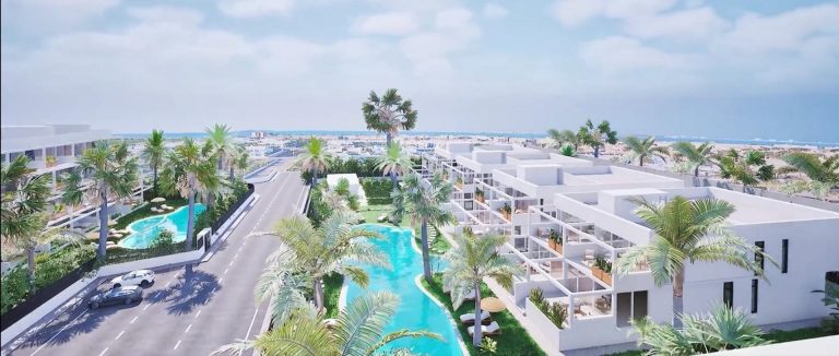 Nowe domy parterowe na sprzedaż w Mar de Cristal w pobliżu plaży