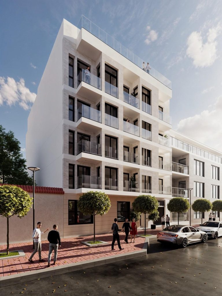 Nowe apartamenty z basenem na dachu, zaledwie 600 m od plaży w Guardamar del Segura