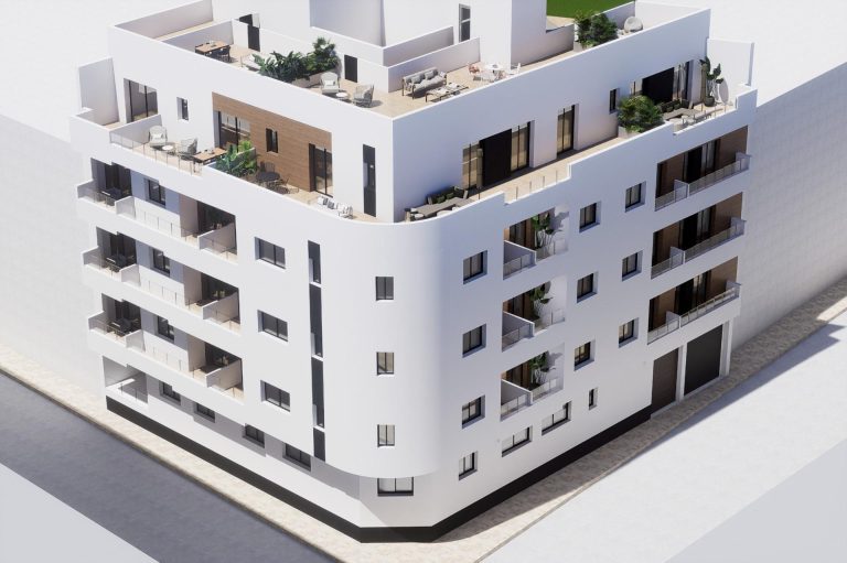 Nowe mieszkania w centrum Torrevieja, w pobliżu Playa del Cura