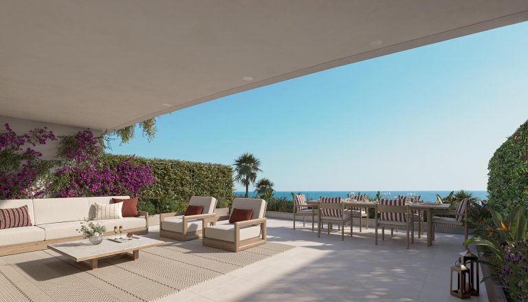 Butikowe apartamenty w nowym budownictwie z widokiem na morze w Torremuelle, Benalmádena