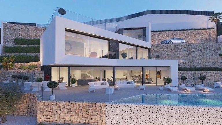 Ekskluzywna, nowo wybudowana luksusowa willa w Benissa na północnej Costa Blanca