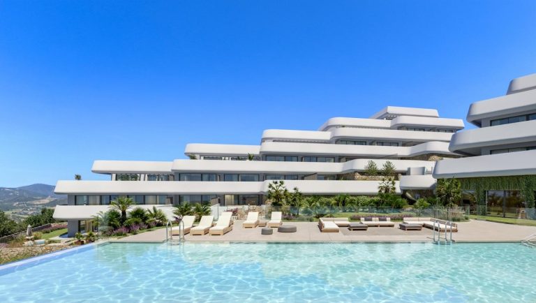 Luksusowy ośrodek golfowy z widokiem na morze w Casares na Costa del Sol