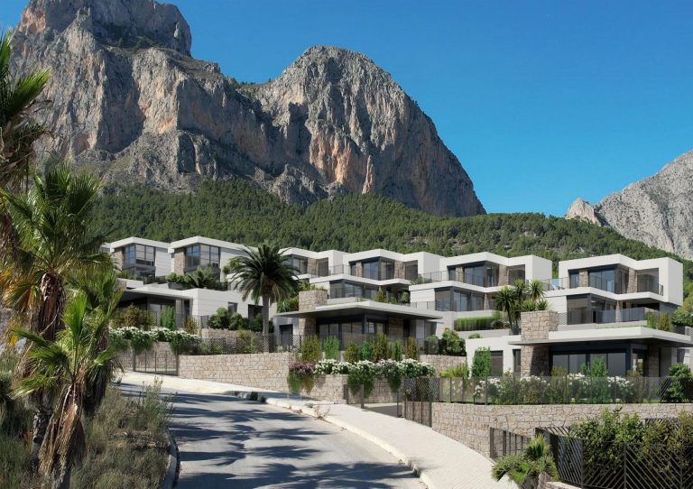 Nowe wille budowlane w Polop, Alicante
