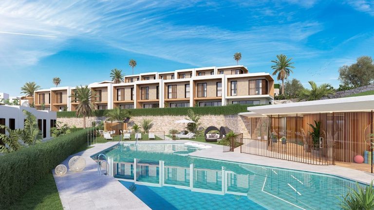 Nowe domy szeregowe i domy bliźniacze w La Cala de Mijas