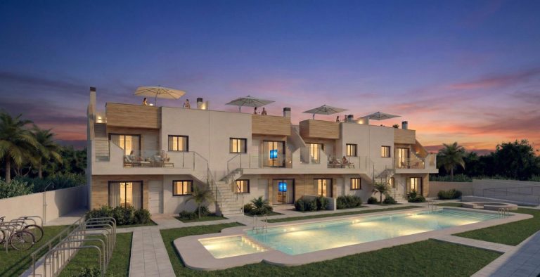 Nowoczesne apartamenty i penthouse’y z solarium w San Javier w pobliżu Mar Menor