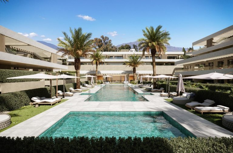 Nowe luksusowe apartamenty w El Campanario-Estepona w pobliżu pola golfowego i plaży